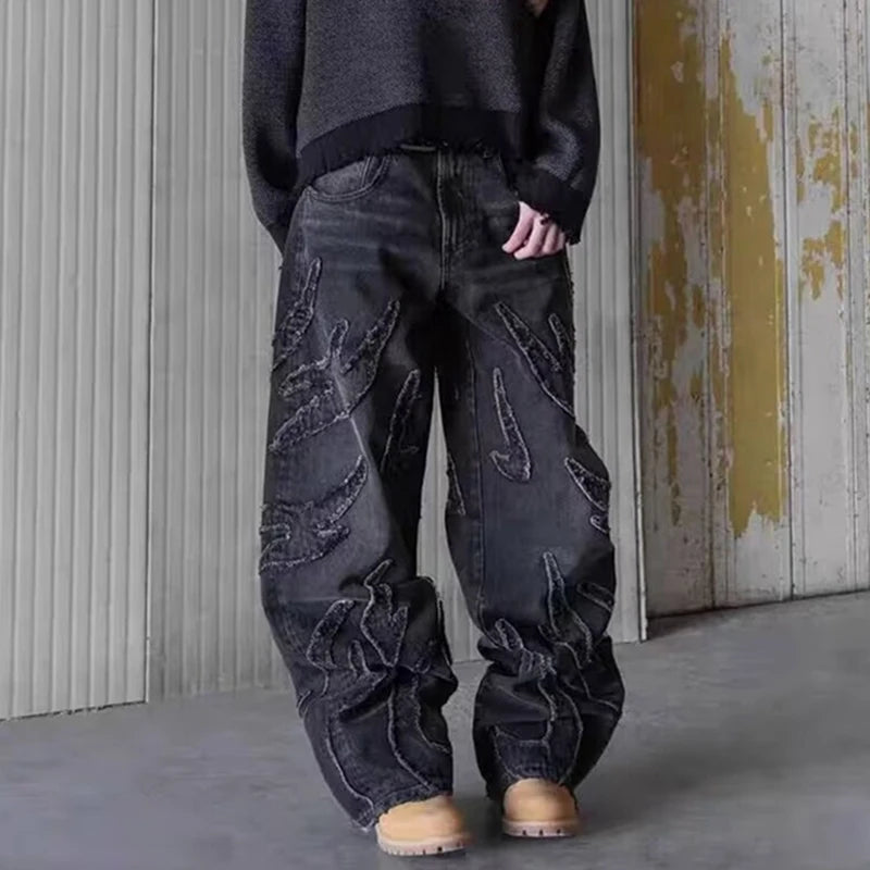 Pantalones Vaqueros Estilo Harajuku