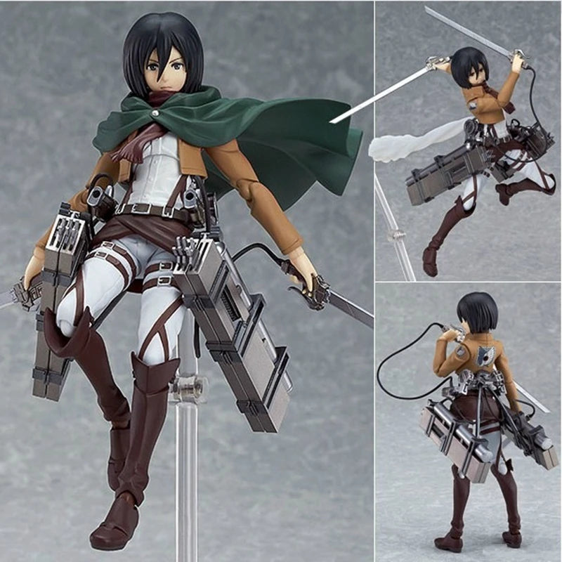 Mikasa Ackerman - Figura Articulada 