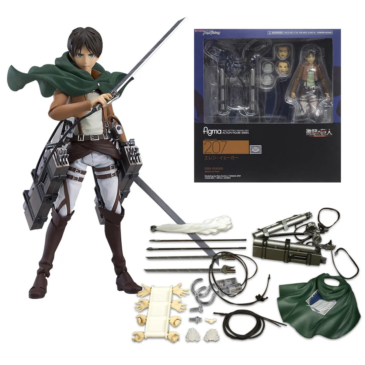 Eren Jaeger - Figura Articulada 