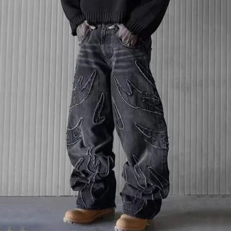 Pantalones Vaqueros Estilo Harajuku