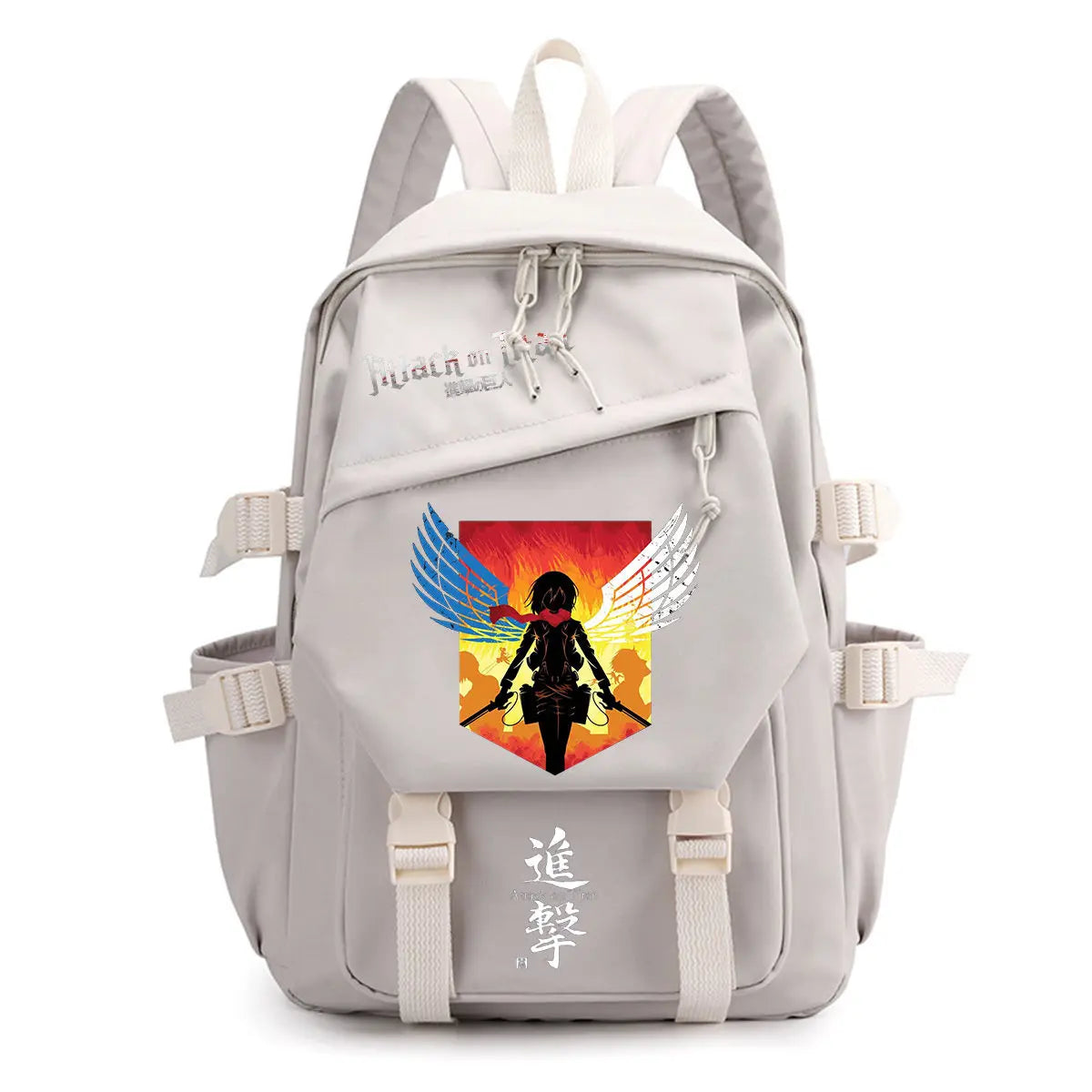 Mochila Urbana Unisex (Attack on Titan)