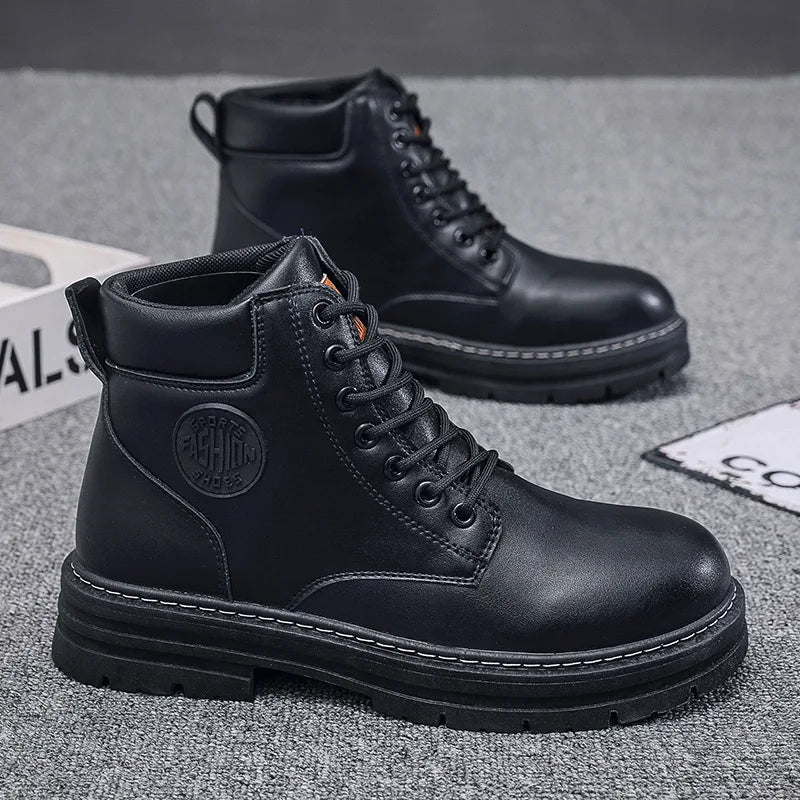 Botas de cuero - unisex estilo timberland