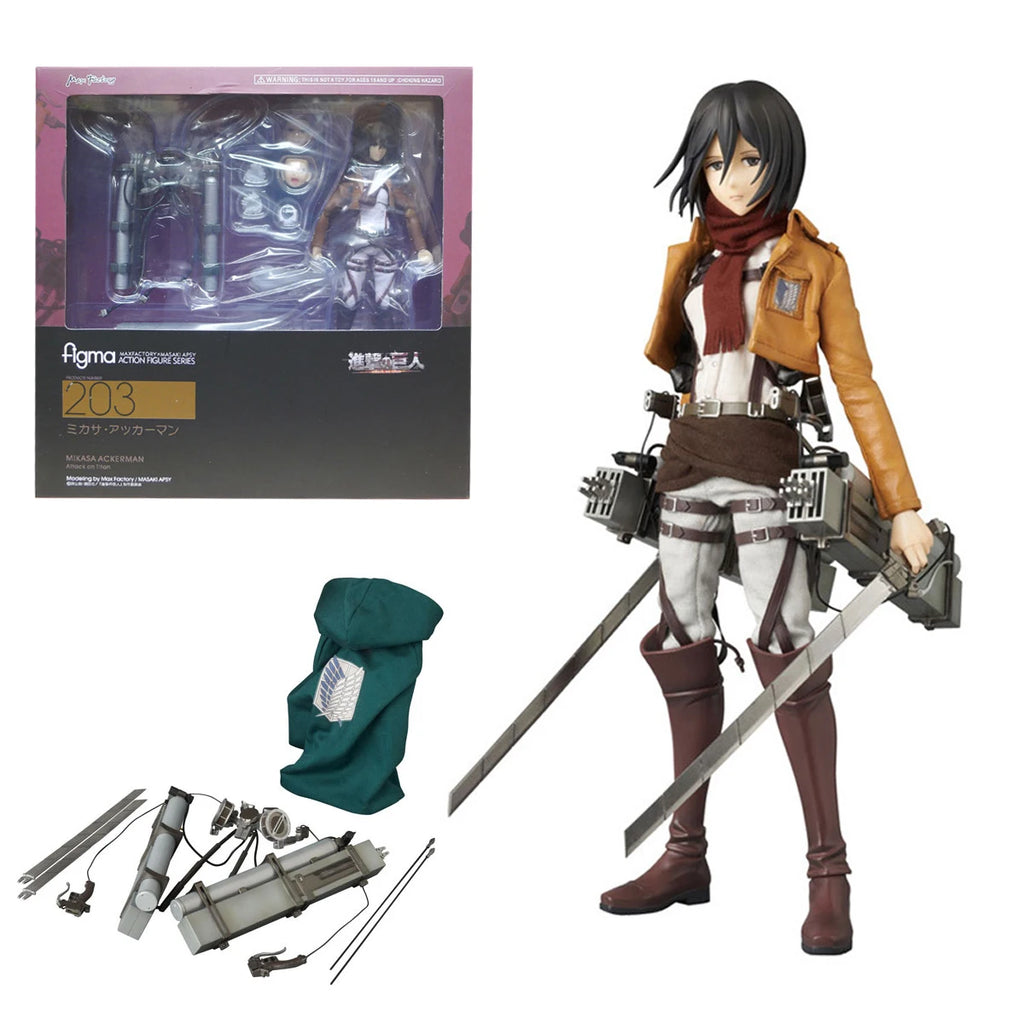 Mikasa Ackerman - Figura Articulada 
