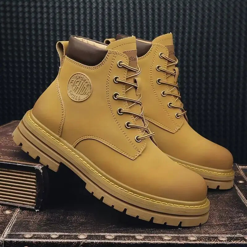 Botas de cuero - unisex estilo timberland