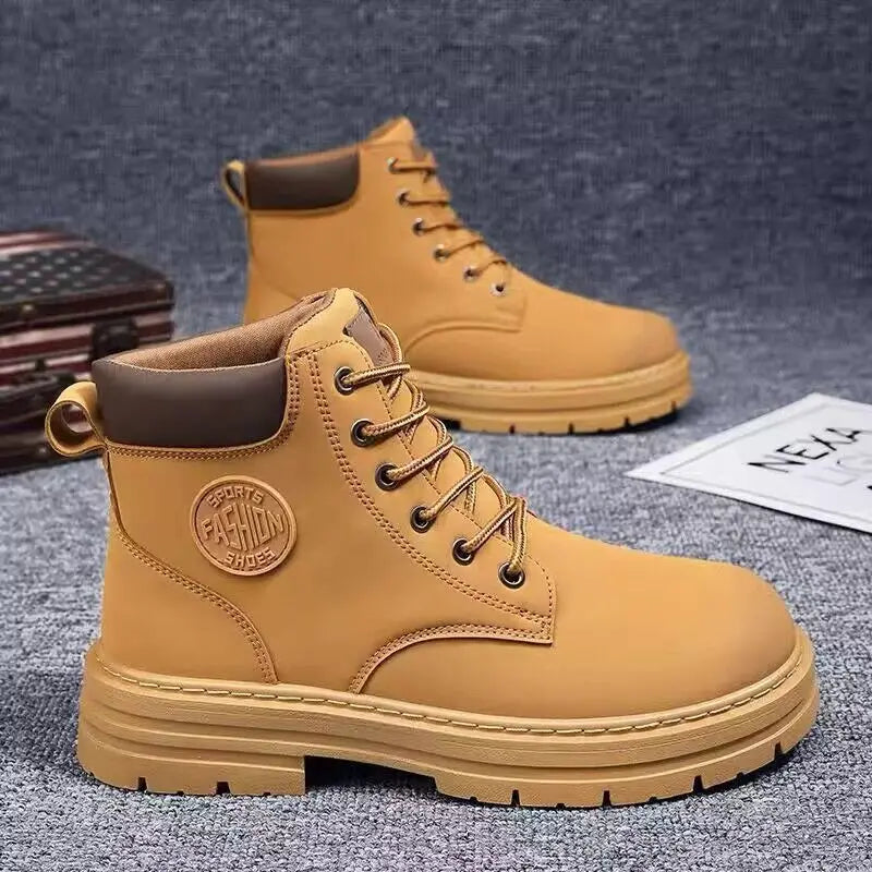 Botas de cuero - unisex estilo timberland