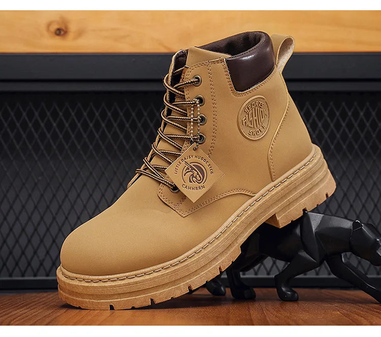 Botas de cuero - unisex estilo timberland